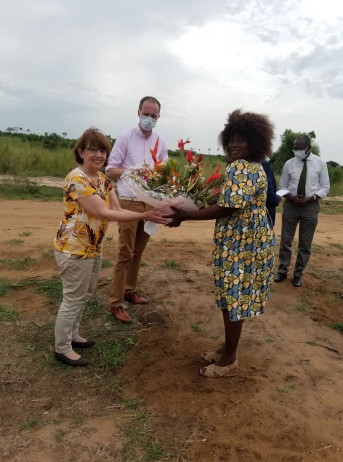 deutscher präsident des Bundestages in Afrika